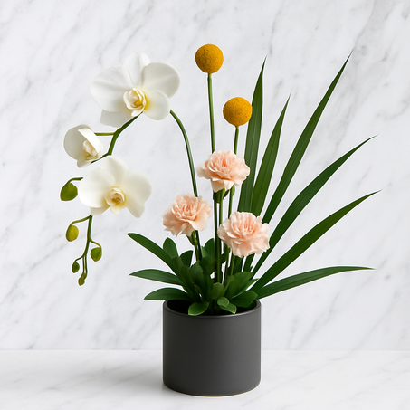 Composition Florale Moderne