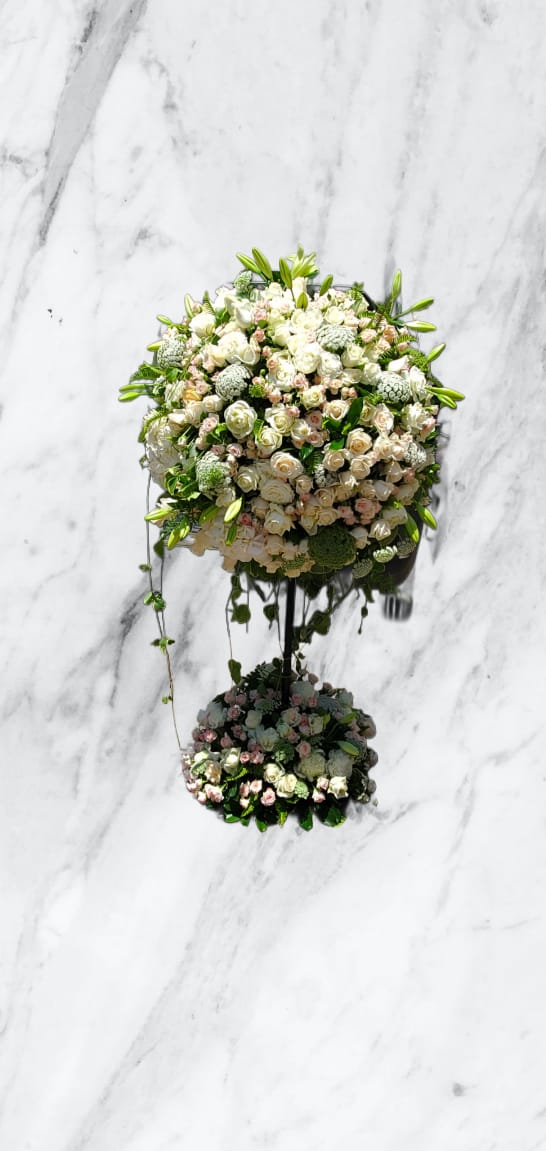 Bouquet Royal Blanc Éternel