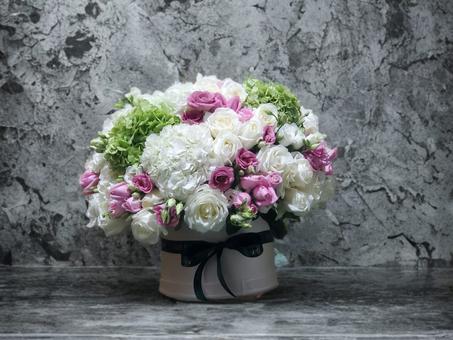 Douce Harmonie – Roses Blanches & Roses Roses