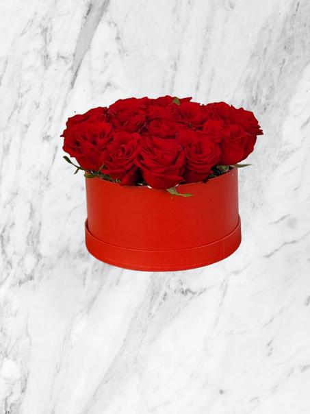 Rose Box Rouge Élégance