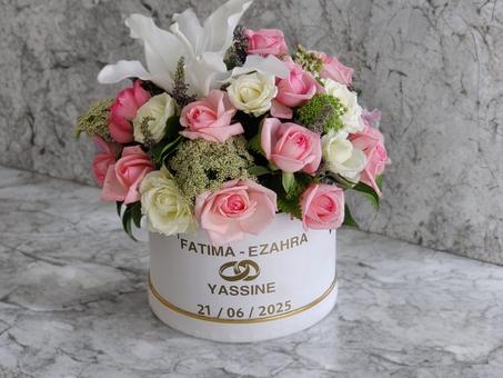 Boîte Florale Personnalisée – Love Edition