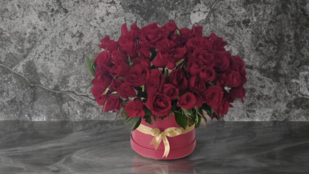 Passion Red Velvet Box