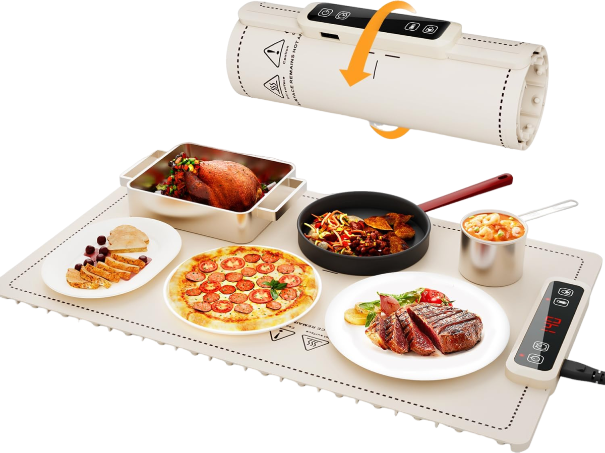 عرض سخان طعام كهربائي محمول + مجموعة حاويات طعام محمولة مع شنطة خاصة