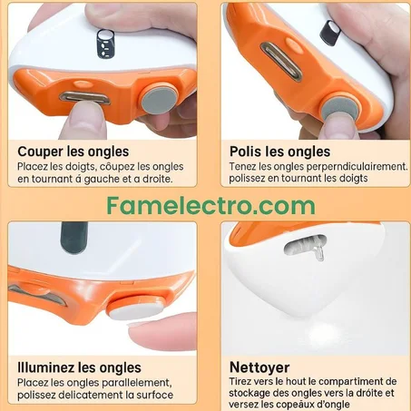 Coupe ongle électrique