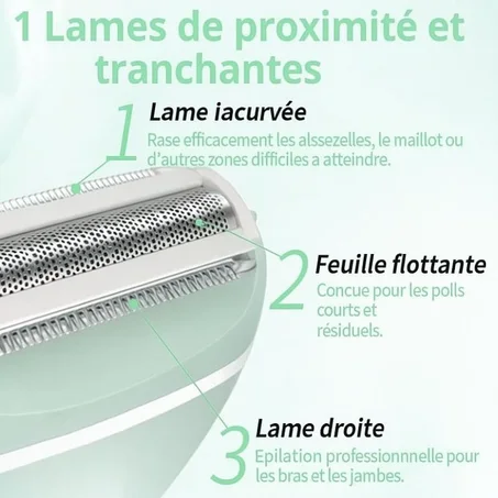 Mini rasoir Electrique femme LadyShaver