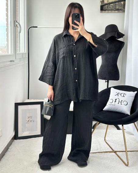 طقم قميص وبنطال