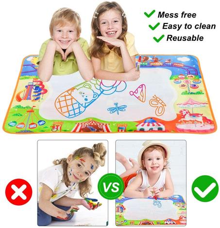 Aqua magic doodle mat بساط الرسم السحري