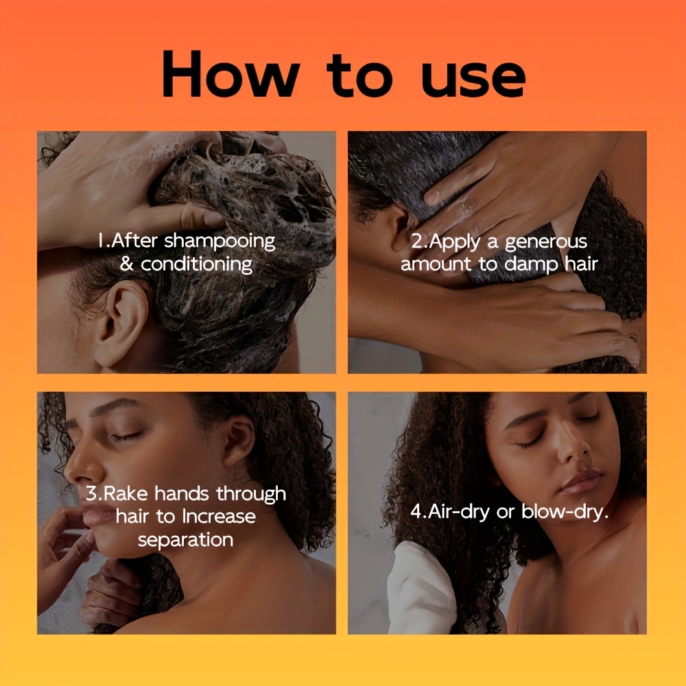 BLACK CASTOR OIL CURLING CREAM 100g