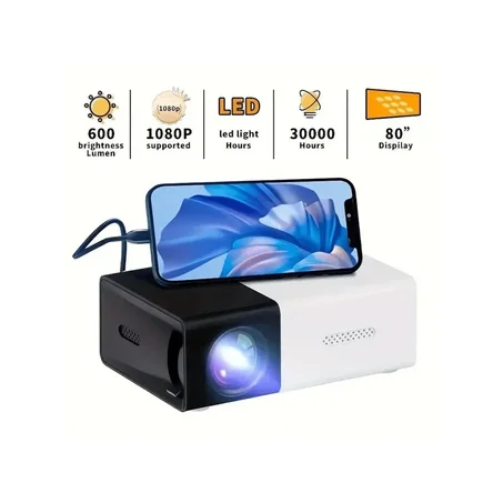 CineSmart™ - Projecteur Android 11 (Cinéma de Poche) : Streaming & Partage d