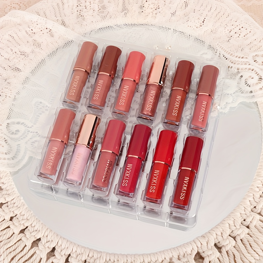 HANDAYIAN - 12 pièces mat liquide rouge à lèvres CIV