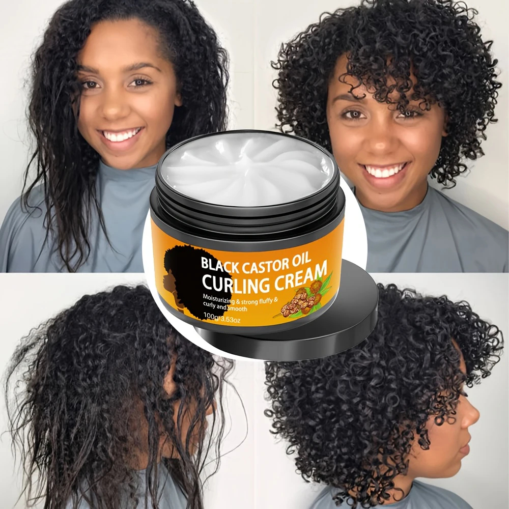 BLACK CASTOR OIL CURLING CREAM 100g