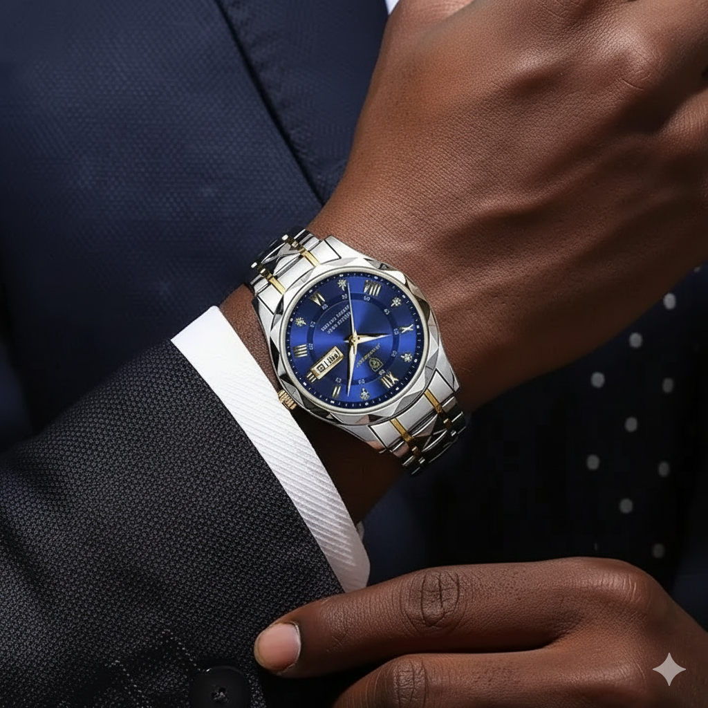 Montre de Luxe Homme BINBOND Luminous 2521 – Élégance & Performance