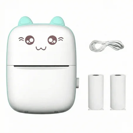 PocketPrint™ - Mini Imprimante Photo (Sans Encre) : Pack Spécial + 2 Rouleaux Offerts