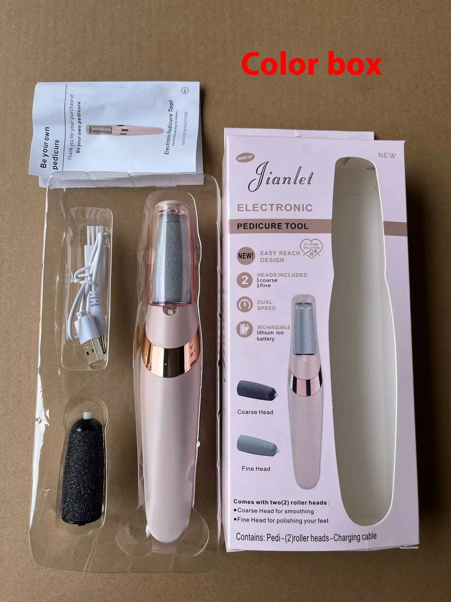 Electric Foot File Scraper – Appareil Professionnel de Pédicure Électrique