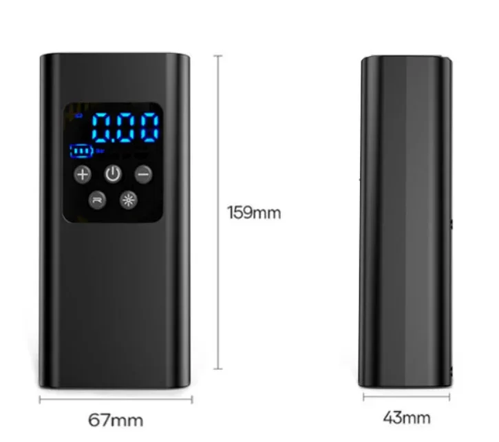 TurboAir™ Smart Pump - Compresseur Portatif Sans Fil : Auto, Moto & Vélo