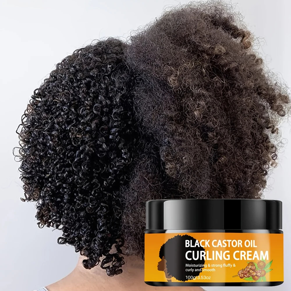 BLACK CASTOR OIL CURLING CREAM 100g