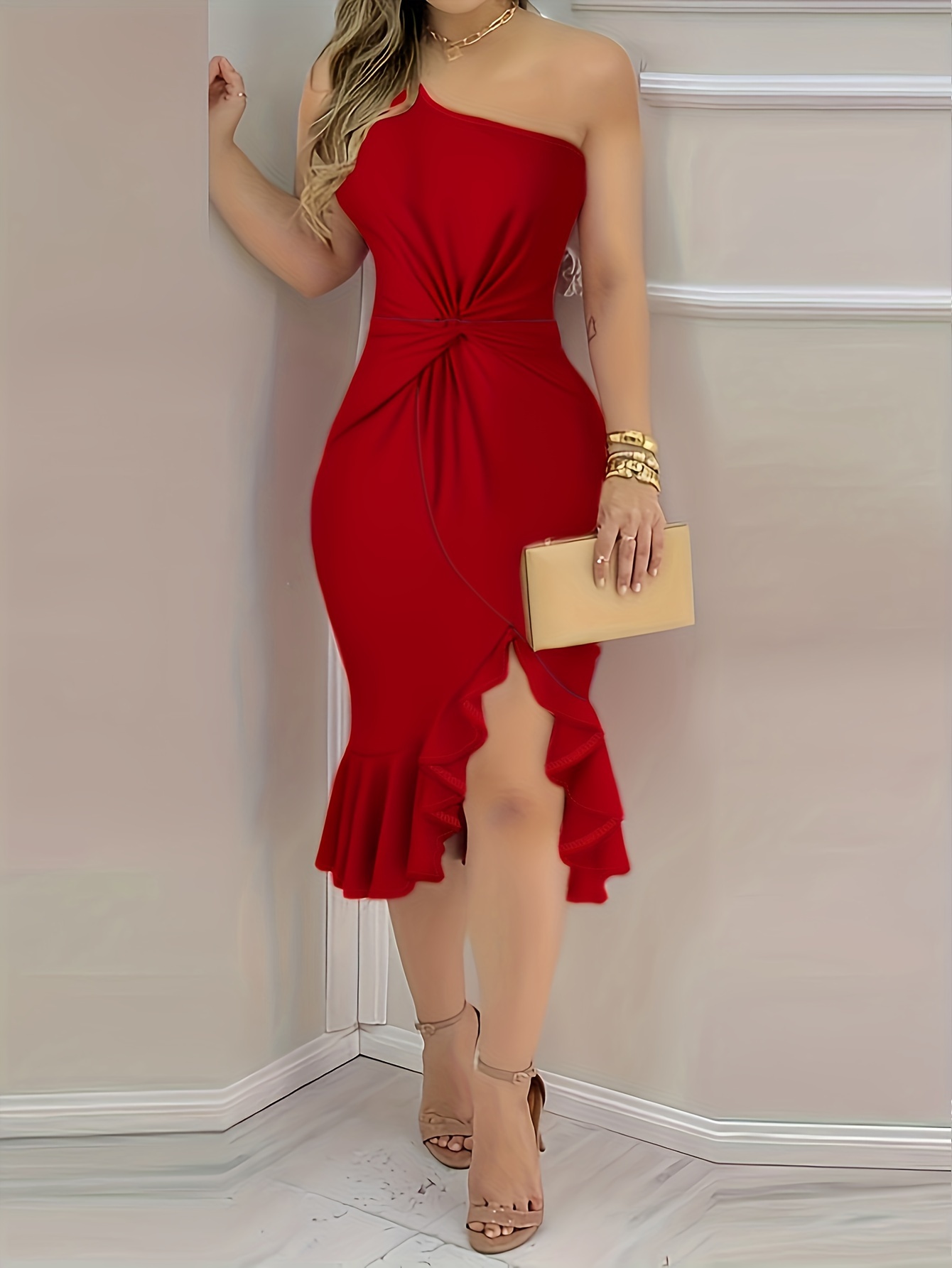 Robe à ourlet