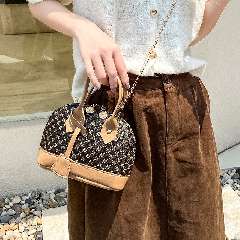 Sac bandoulière Fleur Coquille Élégant