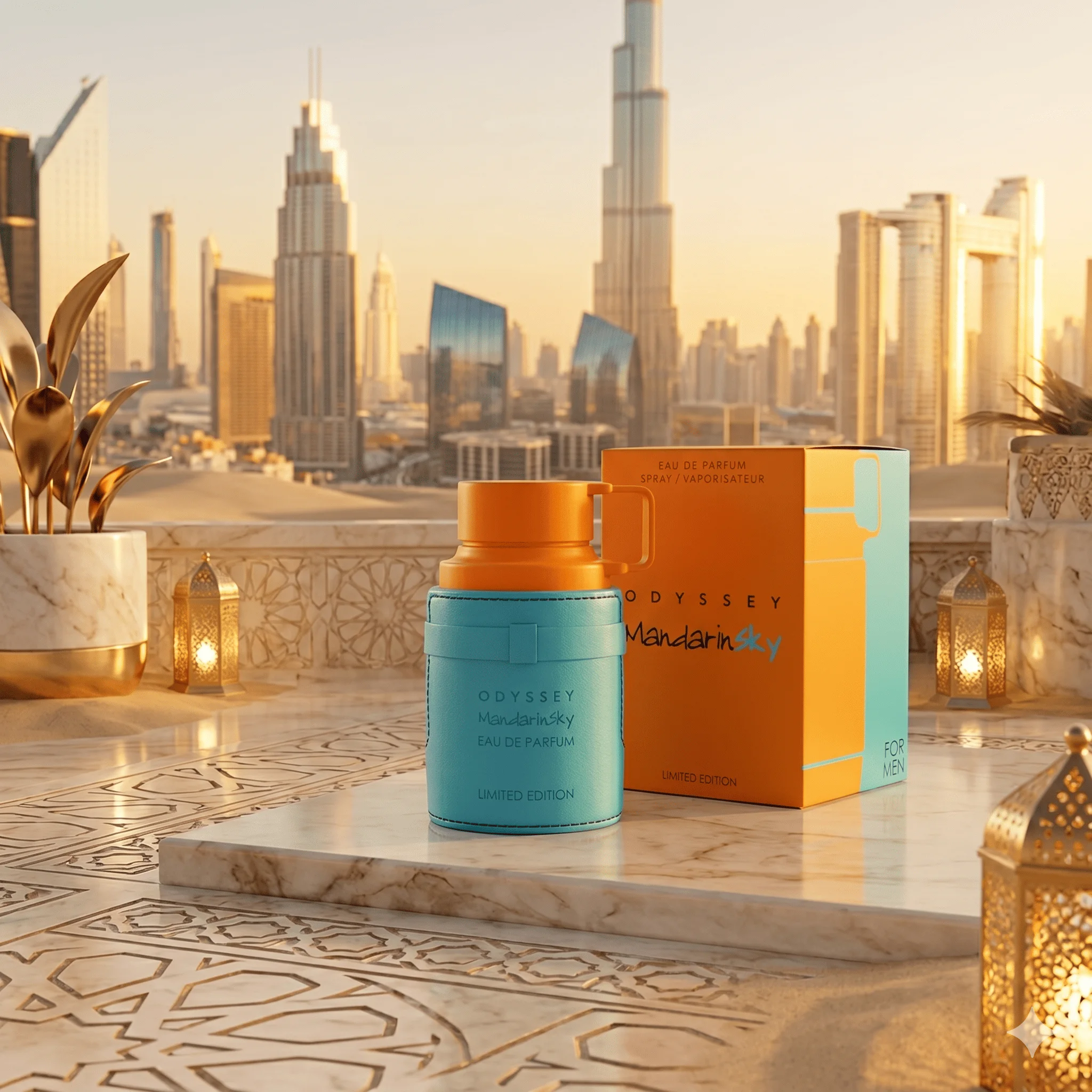 Odyssey Mandarin Sky™ - Eau de Parfum Homme (100ml) : Fraîcheur Boisée & Édition Limitée GAB