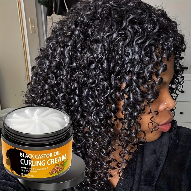 BLACK CASTOR OIL CURLING CREAM 100g