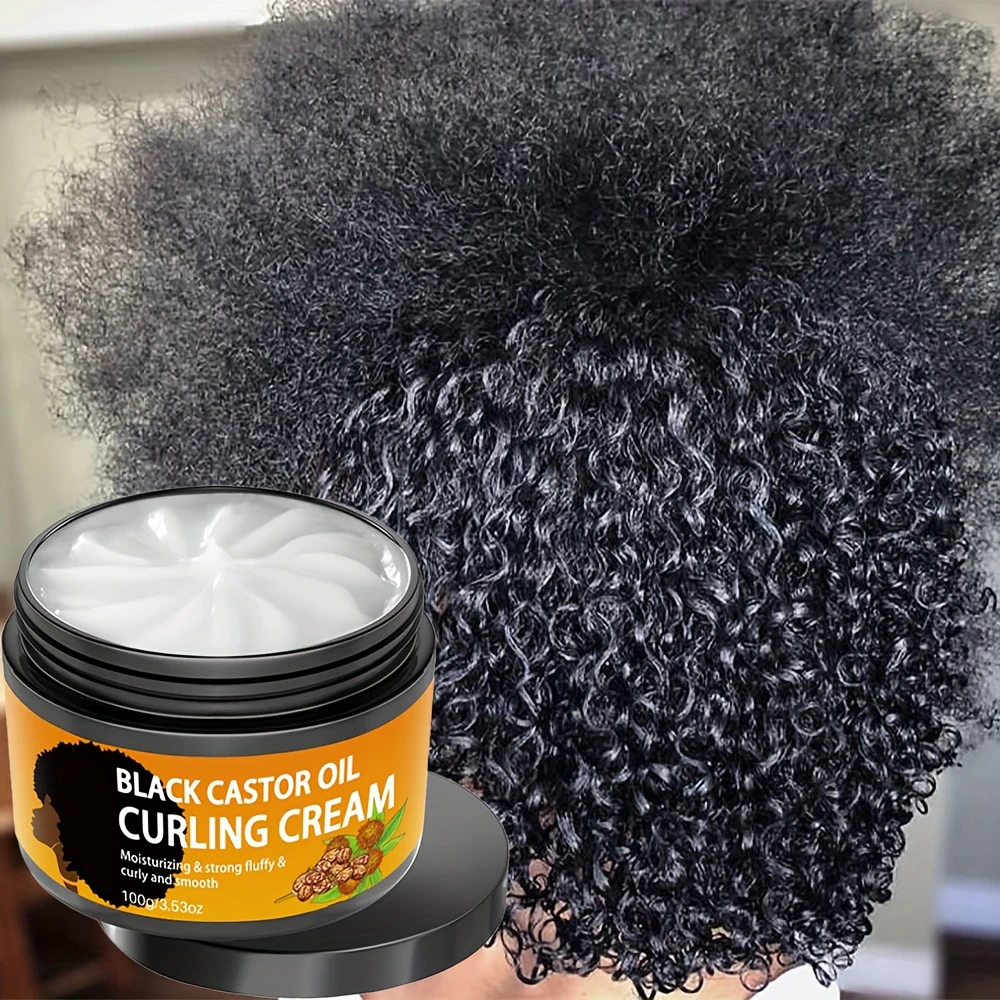 BLACK CASTOR OIL CURLING CREAM 100g
