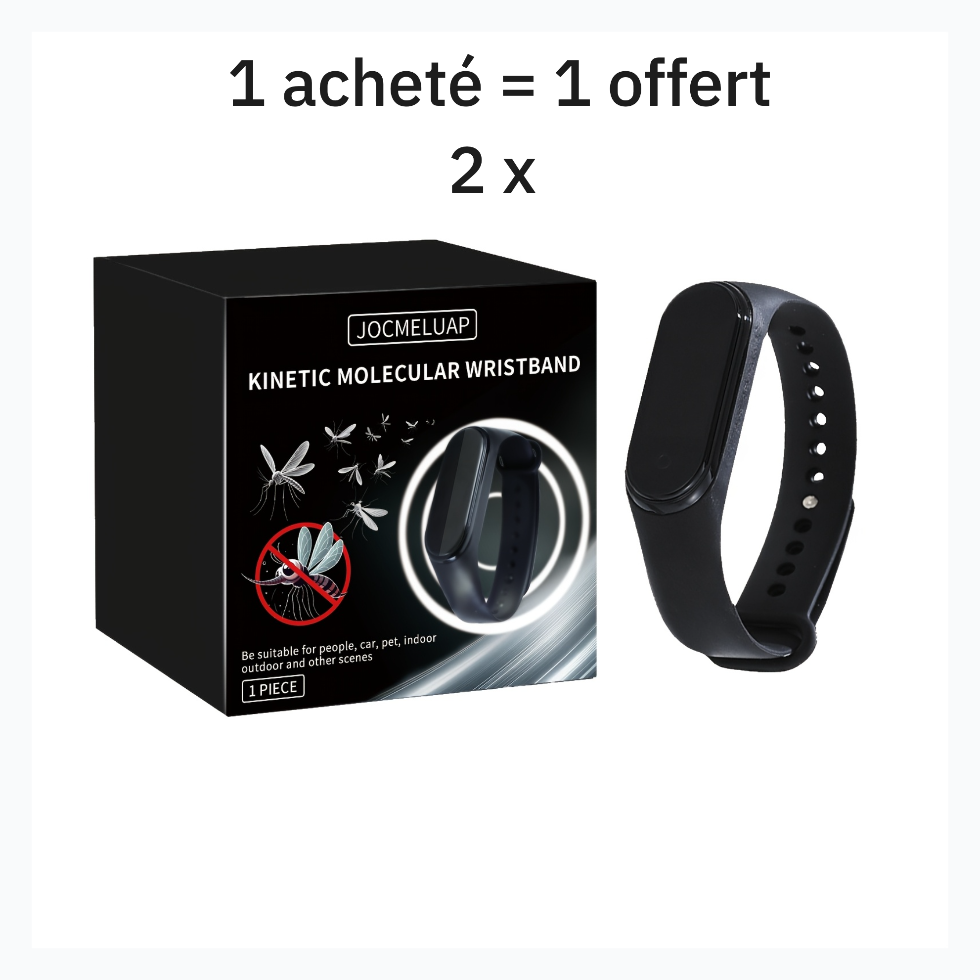 Pack de 2 Montres Anti-Moustiques pour le Prix d’1 - CIV