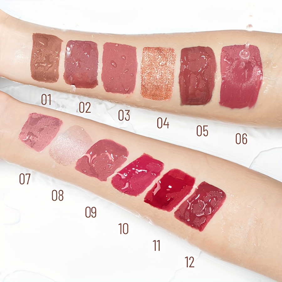 HANDAYIAN - 12 pièces mat liquide rouge à lèvres CIV