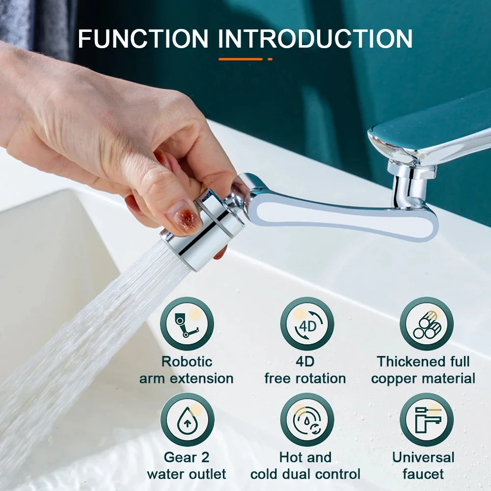 Le Robinet "Bras Robotique" 1440°