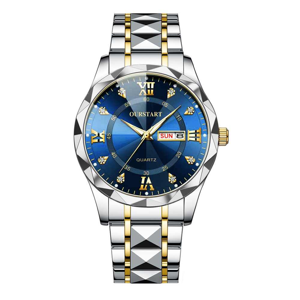 Montre de Luxe Homme BINBOND Luminous 2521 – Élégance & Performance