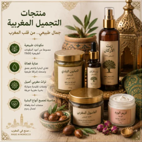 منتجات التجميل المغربية الطبيعية