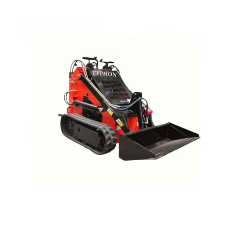 Brand New TYPHON STOMP 1,800lbs Mini Skid Steer 23HP Gas EPA Engine USA