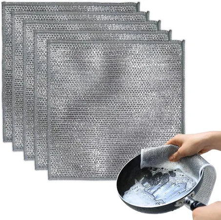 قماش غسل الأواني المقاوم للخدوش - 10 قطع