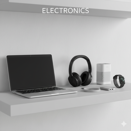 الإلكترونيات والإكسسوارات