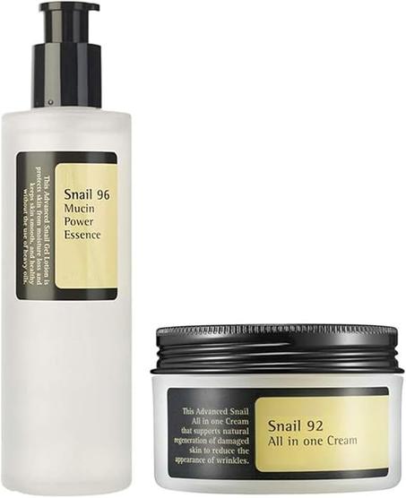 مجموعة خاصة بكريم وسيروم الحلزون