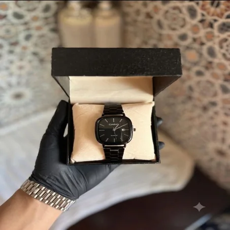 Casio carré acier toutes les couleurs