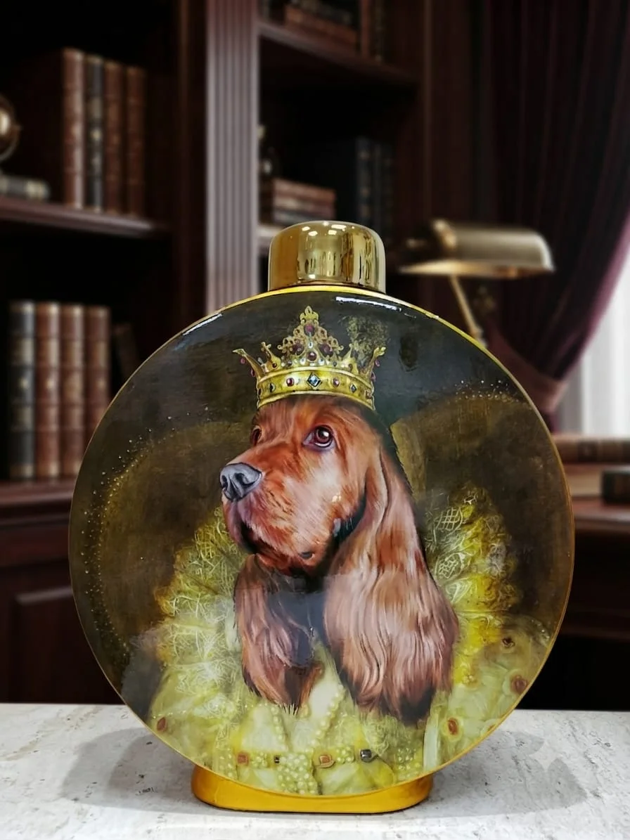 Vase avec couvercle