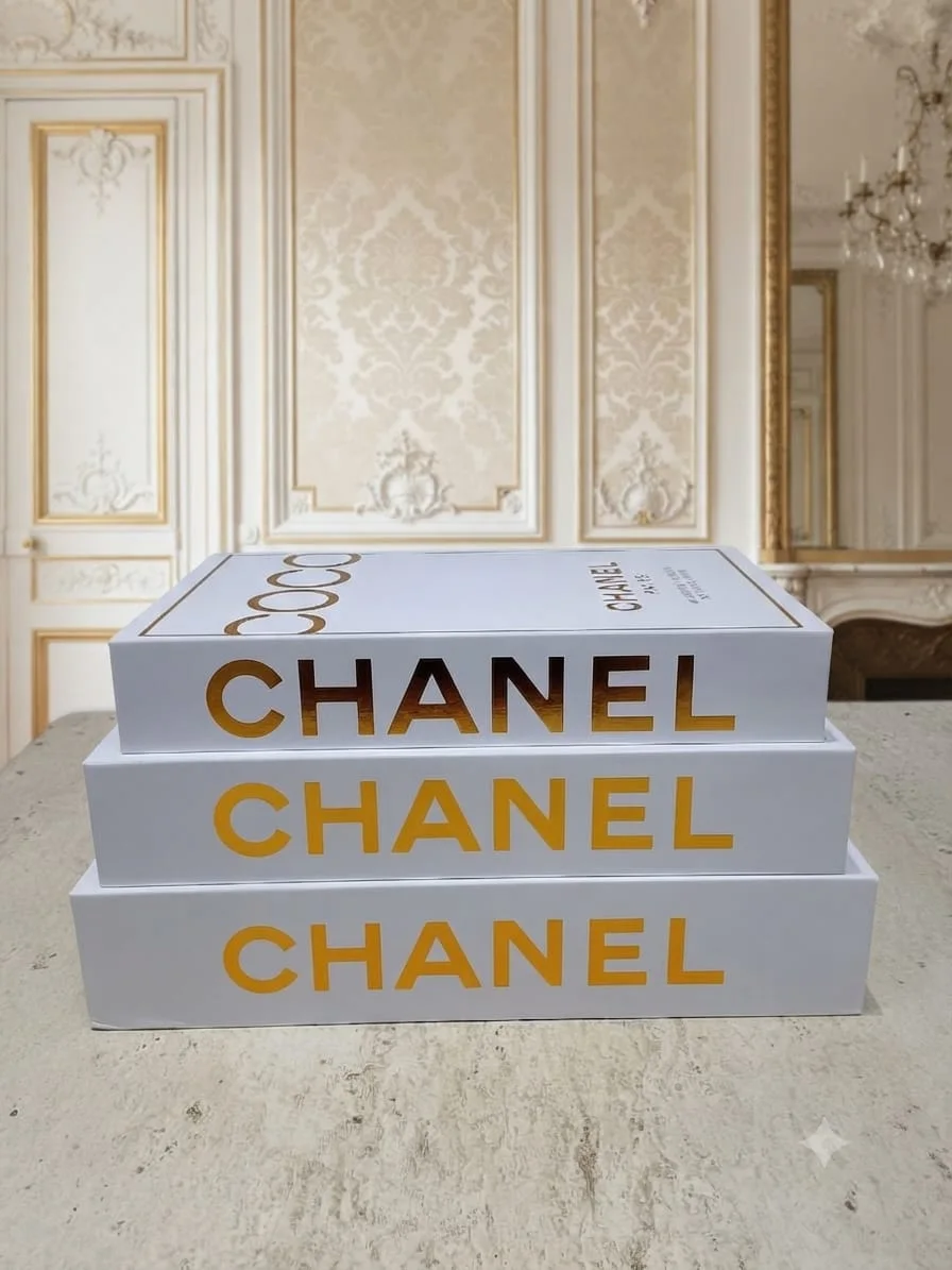 Ensemble de faux livres Décoratifs