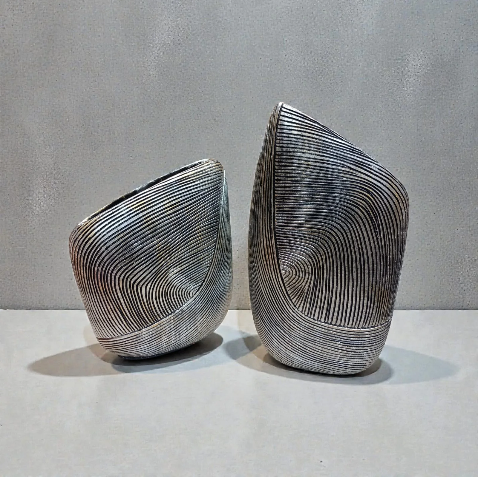 Deux vases décoratif