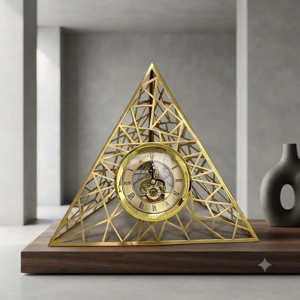 Horloge Pyramidale Sculpturale