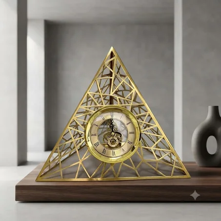 Horloge Pyramidale Sculpturale