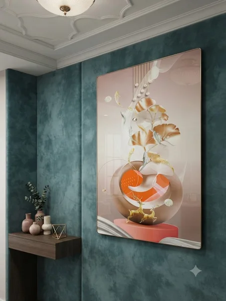 Tableau Ghazel 90 x 60 cm
