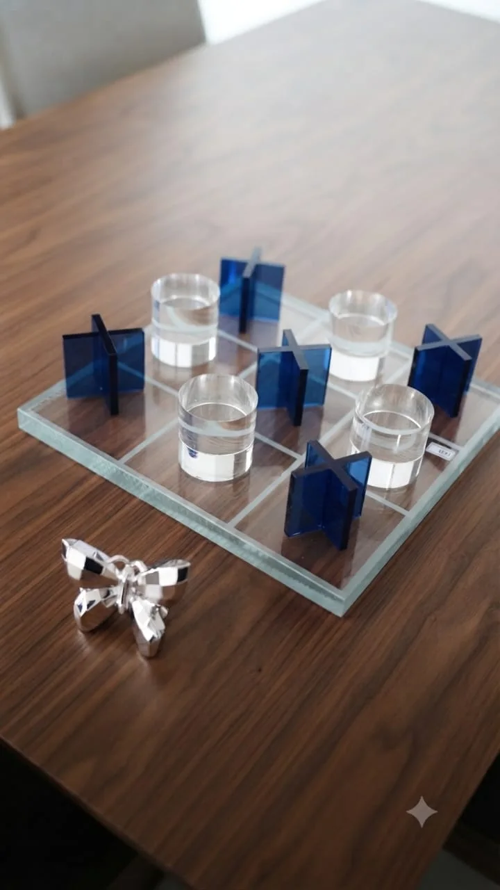 Xo en verre et crystal k9