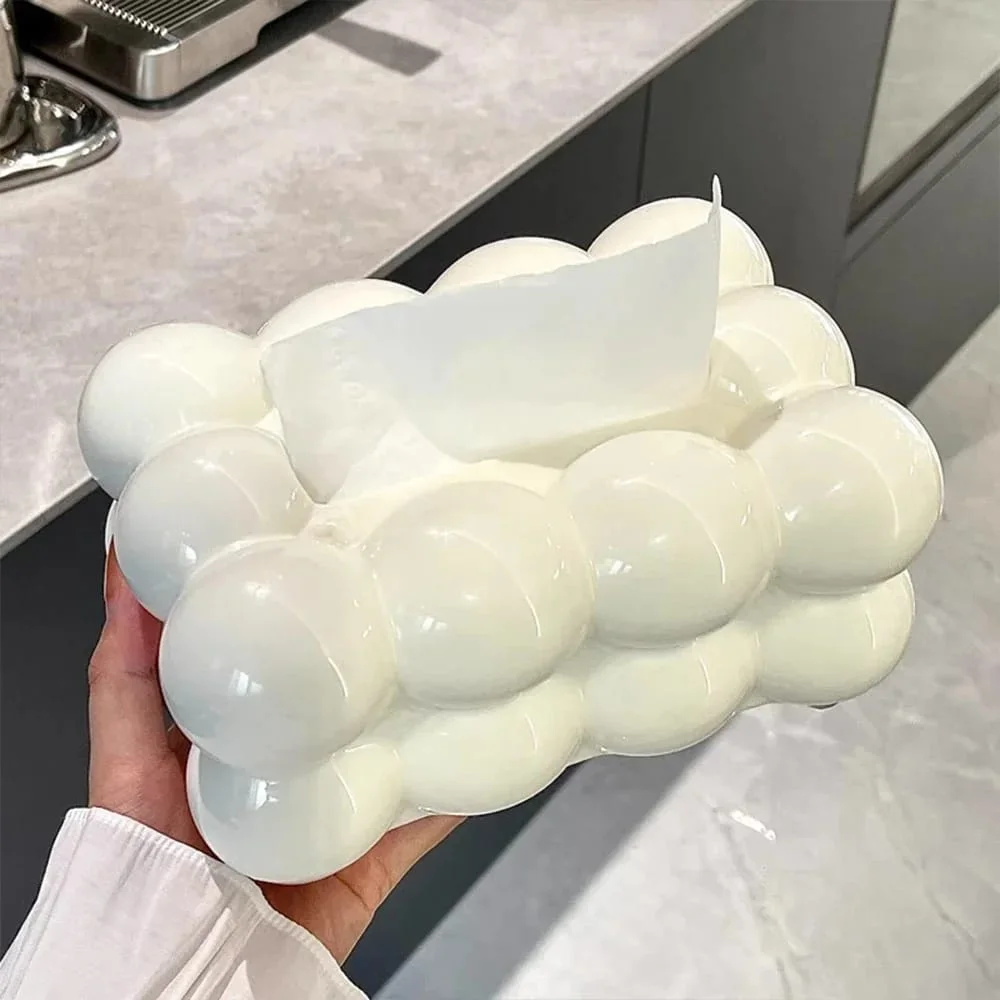 Boîte à mouchoirs en plastique