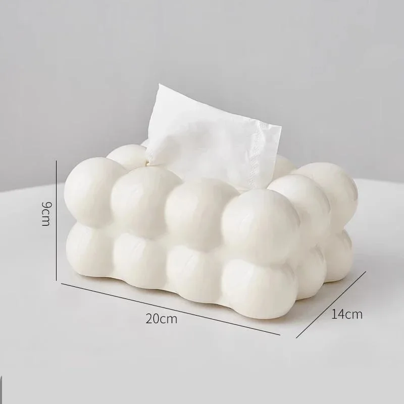 Boîte à mouchoirs en plastique