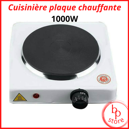 CUISINIERE PLAQUE CHAUFFANTE 1000W