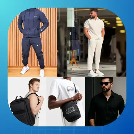 ملابس و حقائب رجالية
