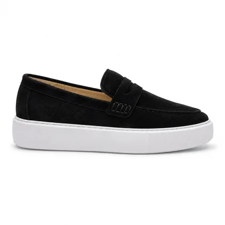 SIVA – Mocassin Homme en Suède Véritable