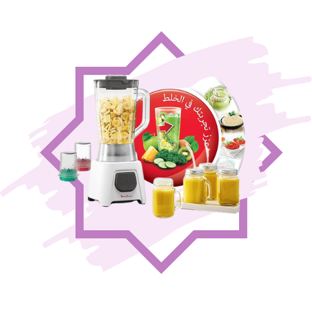 خلاط بلينديو بلس سعة 1.5 لتر من مولينكس 450 واط