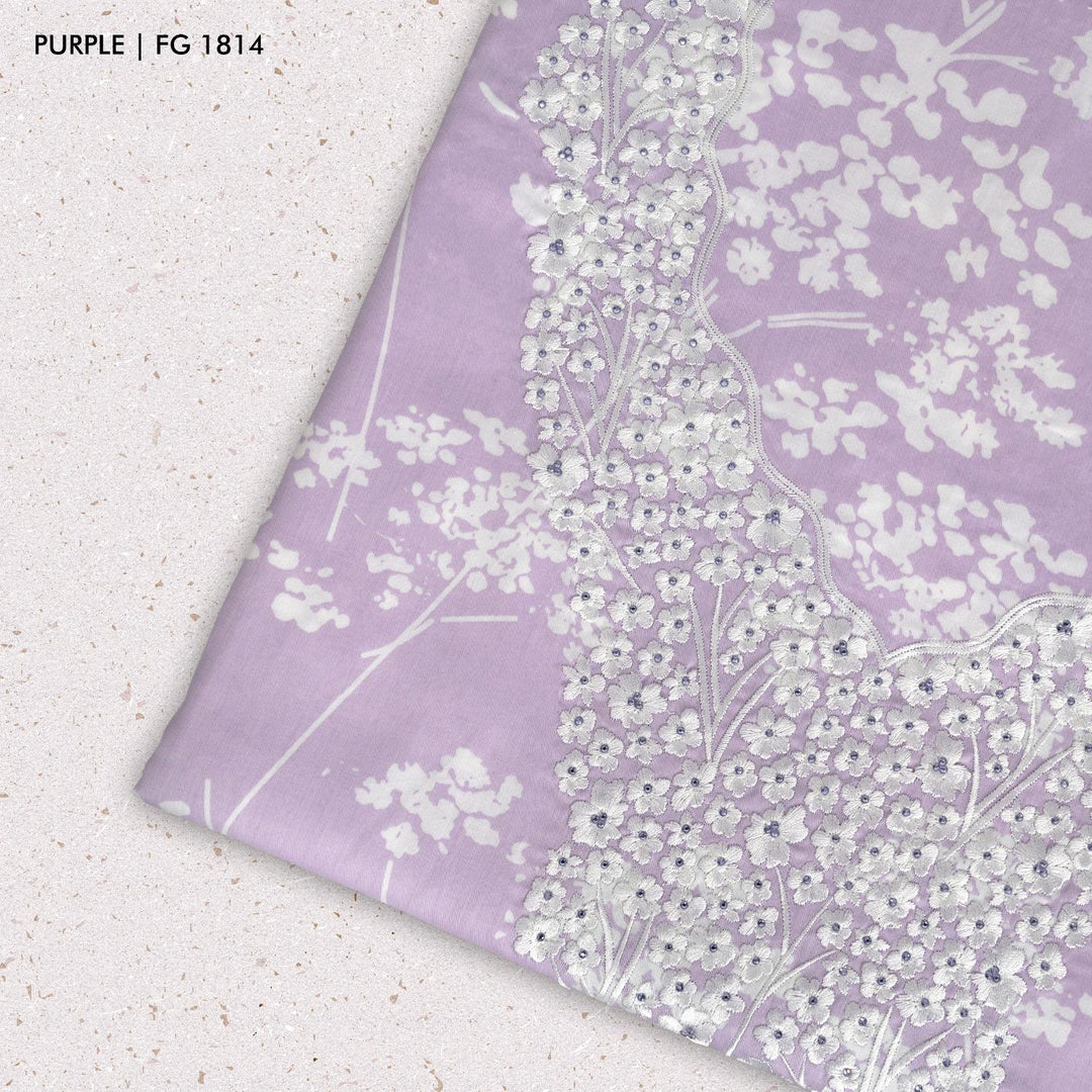 Mukhawar Khuta Al Amber 100% Premium Cotton fabric.  - FG 1814