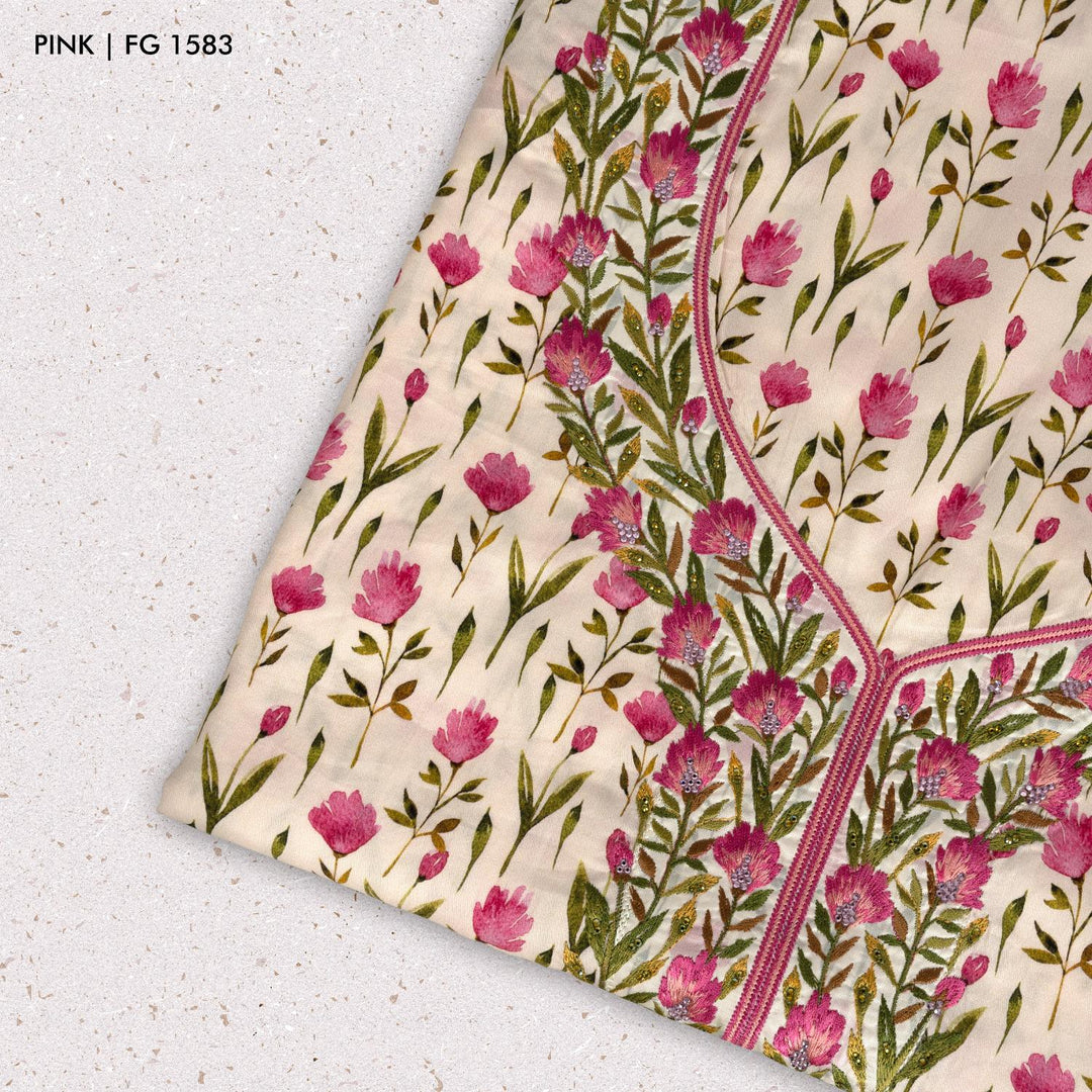 Mukhawar Khuta Al Amber 100% Premium Cotton fabric.  - FG 1583